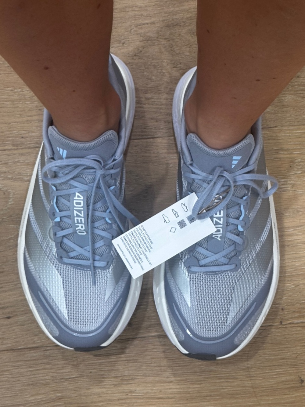 Adidas Adizero Boston 13 silver women’s